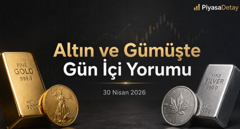 30 Nisan 2026 altın ve gümüş fiyatları gün içi piyasa yorumu