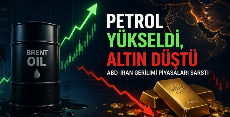 ABD-İran gerilimi petrol fiyatlarını yukarı taşırken, altın tarafında tahvil faizi ve dolar baskısı öne çıktı.