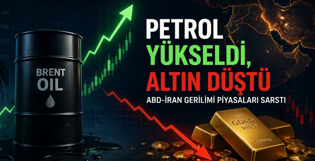 ABD-İran gerilimi petrol fiyatlarını yukarı taşırken, altın tarafında tahvil faizi ve dolar baskısı öne çıktı.