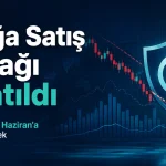 Açığa satış yasağının uzatılmasını anlatan borsa görseli