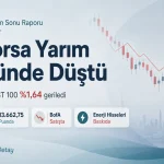 BIST 100 26 Mayıs 2026 gün sonu raporu, endeks yüzde 1,64 düşüşle kapandı