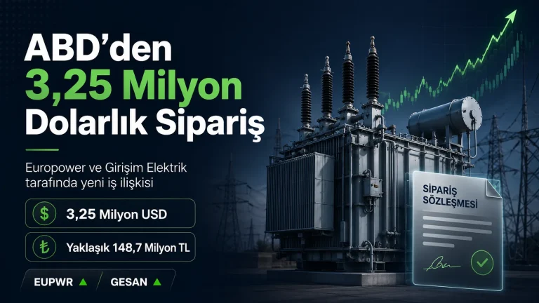 Europower’dan ABD’ye 3,25 Milyon Dolarlık Transformatör Siparişi