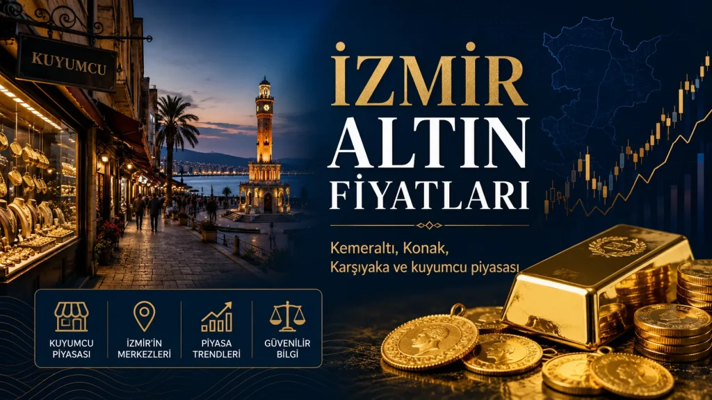 İzmir altın fiyatları kuyumcu satış fiyatları