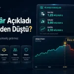 Şirket kâr açıkladı ama hissesi neden düşüyor sorusunu anlatan bilanço ve hisse grafiği