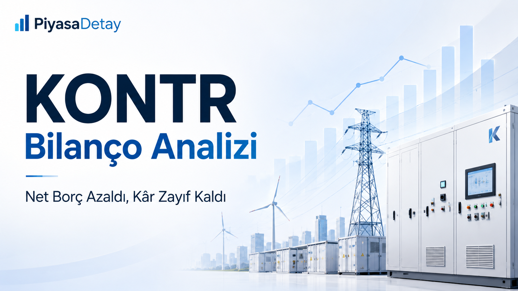 KONTR bilanço analizi 2026 ilk çeyrek kapak görseli; Kontrolmatik net borç azalırken kâr zayıf kaldı