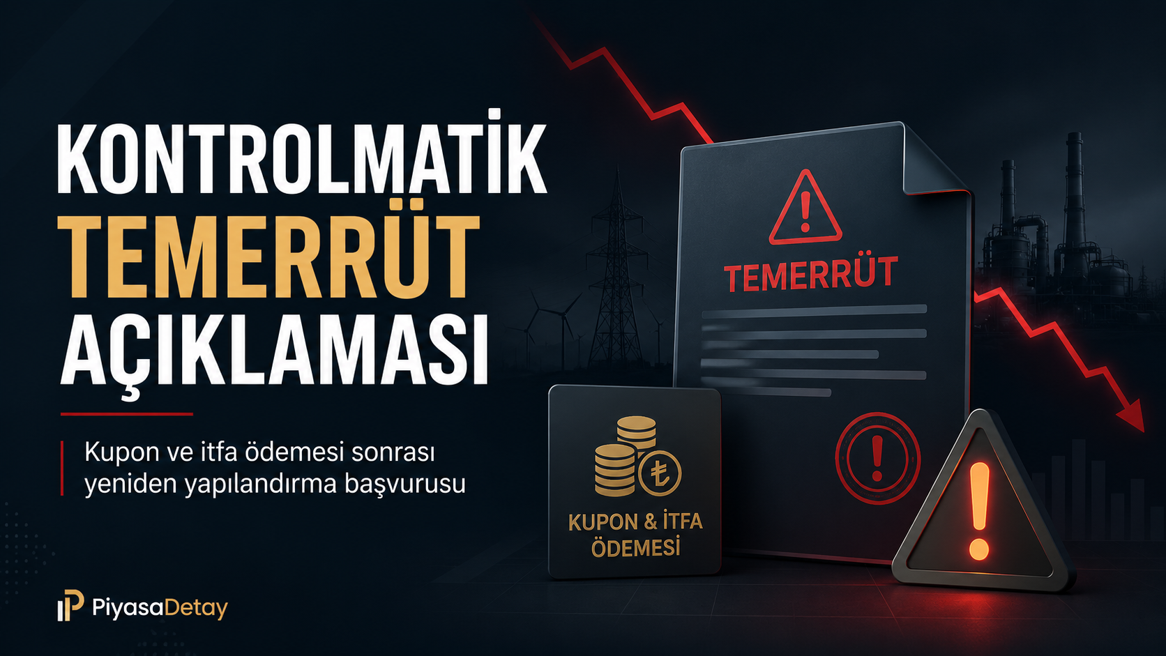 Kontrolmatik’in kupon ve itfa ödemesine ilişkin açıklaması sonrası hazırlanan haber görseli.