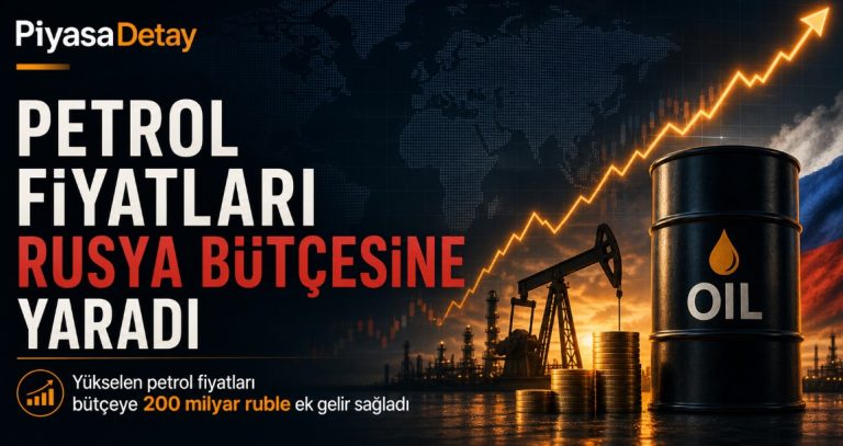 Petrolün Yükselişi Rusya Bütçesine 2,7 Milyar Dolar Katkı Sağladı