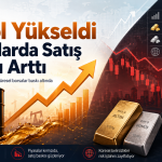 Petrol fiyatlarının yükseldiği, altın ve küresel borsalarda ise satış baskısının öne çıktığı piyasaları anlatan kapak görseli.