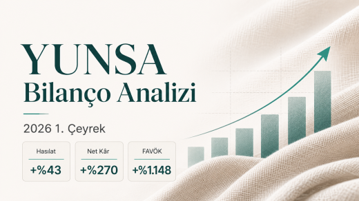 YUNSA bilanço analizi 2026 ilk çeyrek kapak görseli