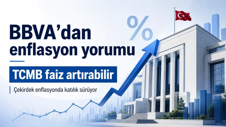 BBVA enflasyon yorumu ve TCMB faiz beklentisi