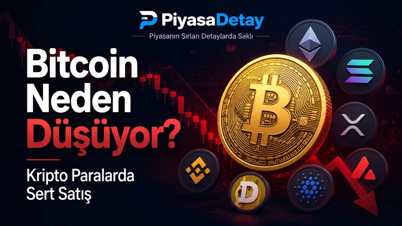 Bitcoin neden düşüyor kripto paralarda sert satış