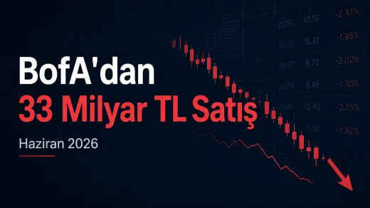Bank of America Haziran ayını 33 milyar liralık satışla kapattı