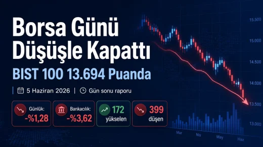 BIST 100 5 Haziran 2026 gün sonu raporu
