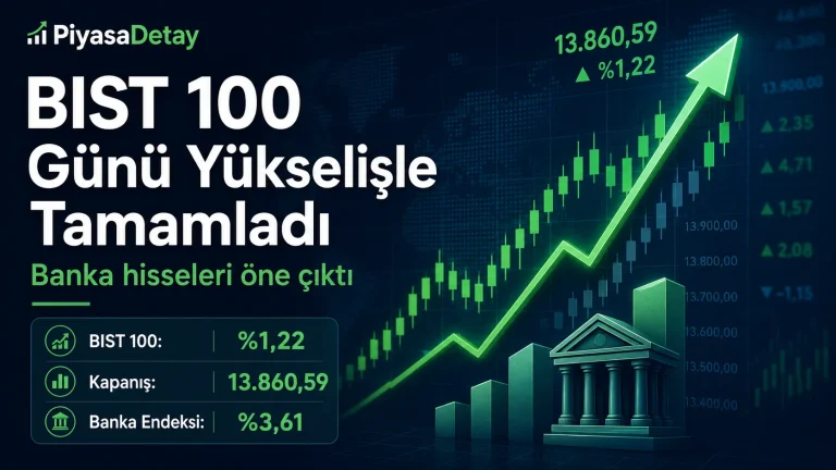 Borsa Günü Yükselişle Kapattı: Bankalar Öne Çıktı