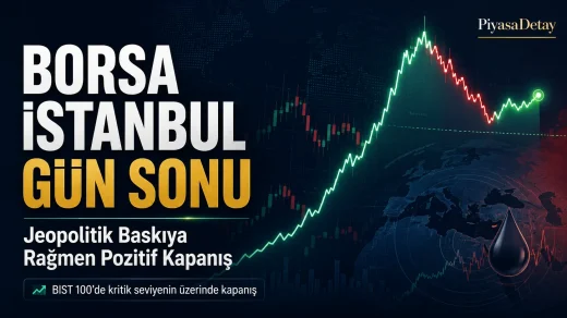 Borsa İstanbul gün sonu raporunda jeopolitik baskıya rağmen pozitif kapanış