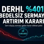 DERHL bedelsiz sermaye artırım kararı
