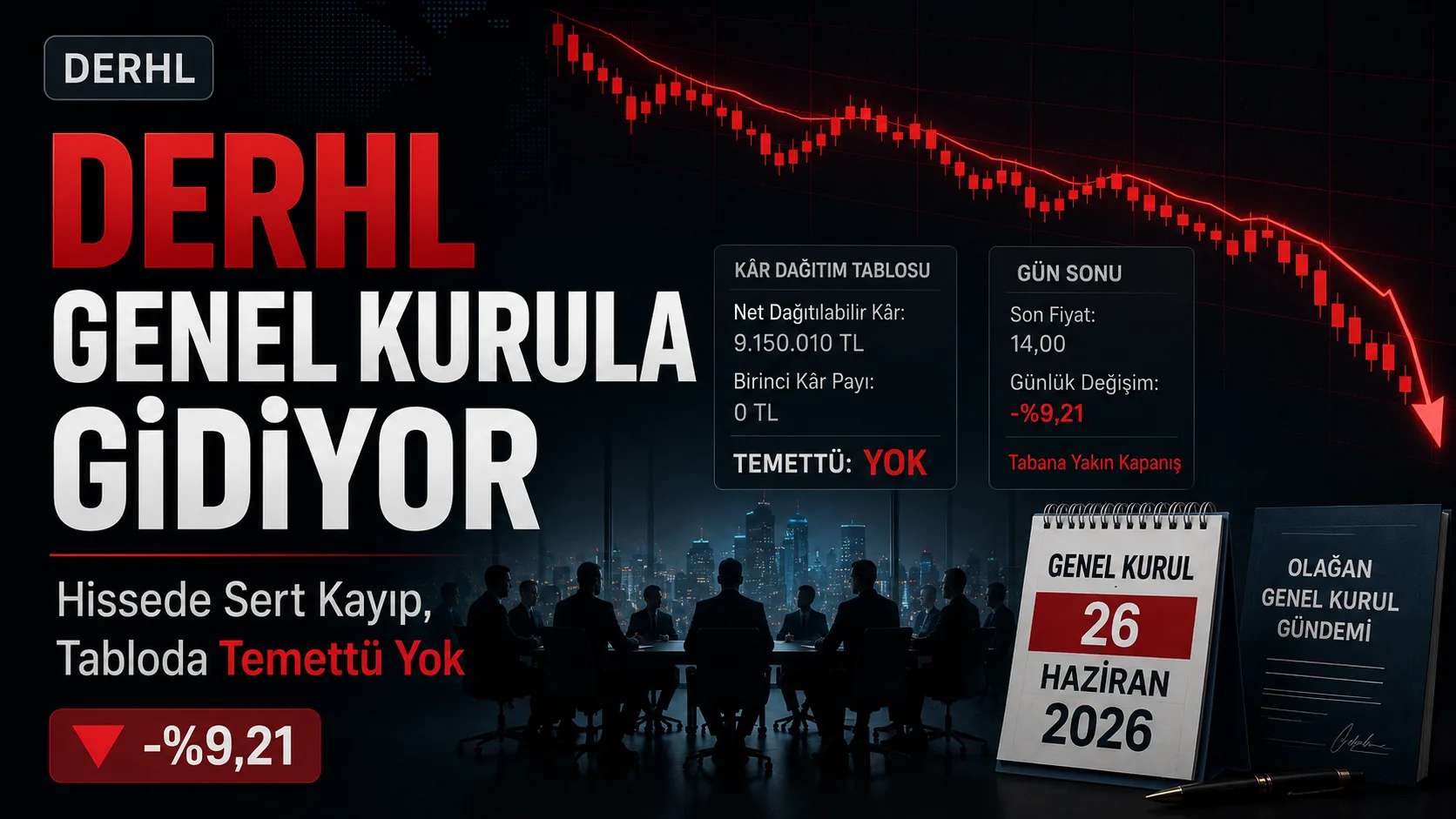 DERHL olağan genel kurul tarihini açıkladı