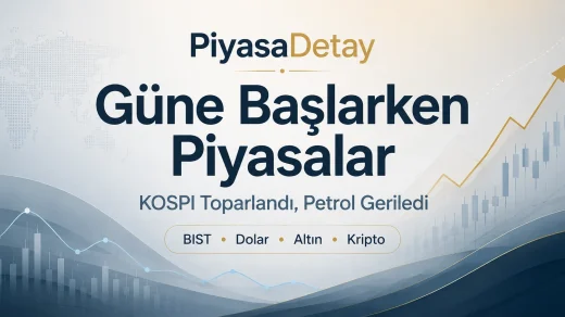 Güne başlarken KOSPI, petrol, BIST ve altın piyasaları