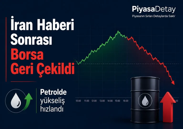 İran Haberi Sonrası Borsa Sert Geri Çekildi, Petrol Sıçradı