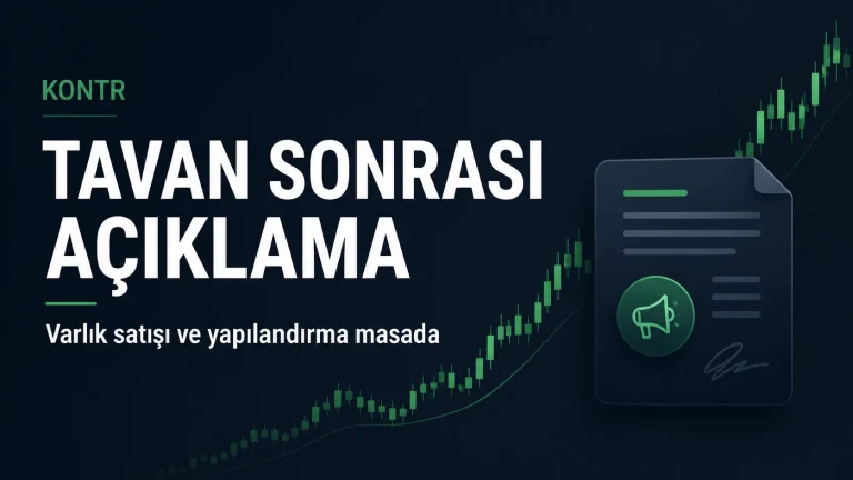 Kontrolmatik Varlık Satışı Seçeneği ve Yapılandırma Açıklaması