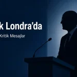 Hazine ve Maliye Bakanı Mehmet Şimşek’in Londra’da uluslararası yatırımcılara Türkiye ekonomi programını anlattığını gösteren haber görseli.