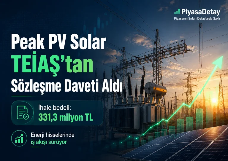 GESAN ve EUPWR Ortağı Peak PV Solar TEİAŞ’tan Sözleşme Daveti Aldı