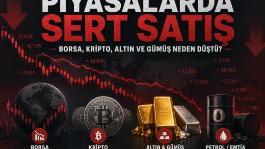 Piyasalarda sert satış borsa kripto altın düştü