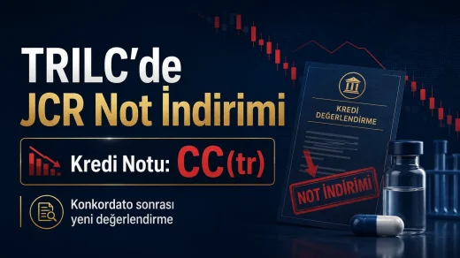 JCR, TRILC’in uzun vadeli ulusal kredi notunu CC(tr) seviyesine indirdi.