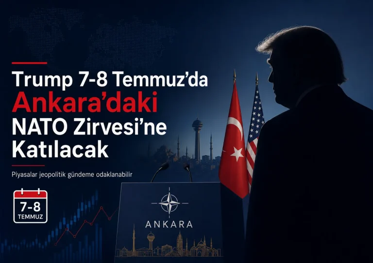Trump Ankara’daki NATO Zirvesi İçin Türkiye’ye Geliyor