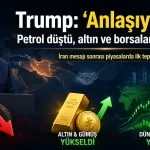 Trump İran'a saldırıları durdurdu analaşmak üzereyiz dedi