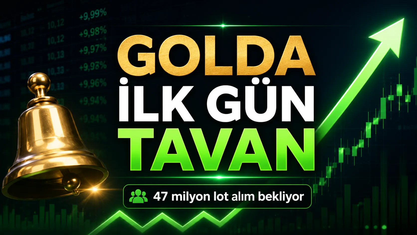 Golda Gıda hissesi, Borsa İstanbul’daki ilk işlem gününde tavan fiyattan başladı