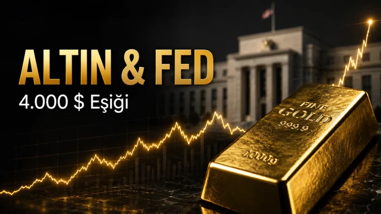 Altın Fiyatlarında Kritik Fed Bekleyişi: 4.000 Dolar Savaşı