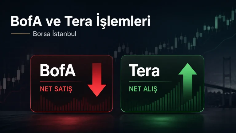 BofA ve Tera bugün hangi hisseleri aldı, hangilerini sattı?