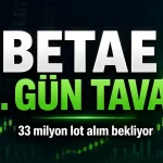 BETAE tavan seriisni 6. işlem gününe taşıdı