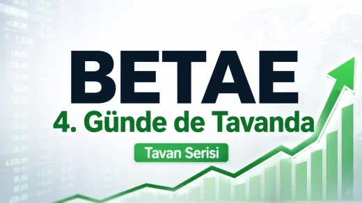 Beta Enerji hissesi BETAE, dördüncü işlem gününde de 58,50 TL tavan fiyata kilitlendi.