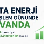 Halka arz olan BETAE ilk işlem gününde tavan fiyattan güne başladı. Tavanda bekleyen lot sayısı