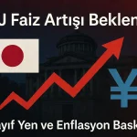 BOJ faiz artışı beklentisi ve zayıf Japon Yeni grafiği