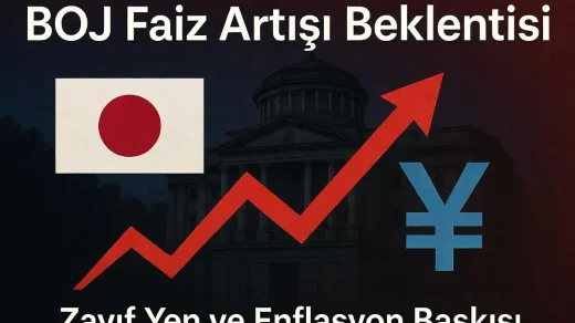 BOJ faiz artışı beklentisi ve zayıf Japon Yeni grafiği