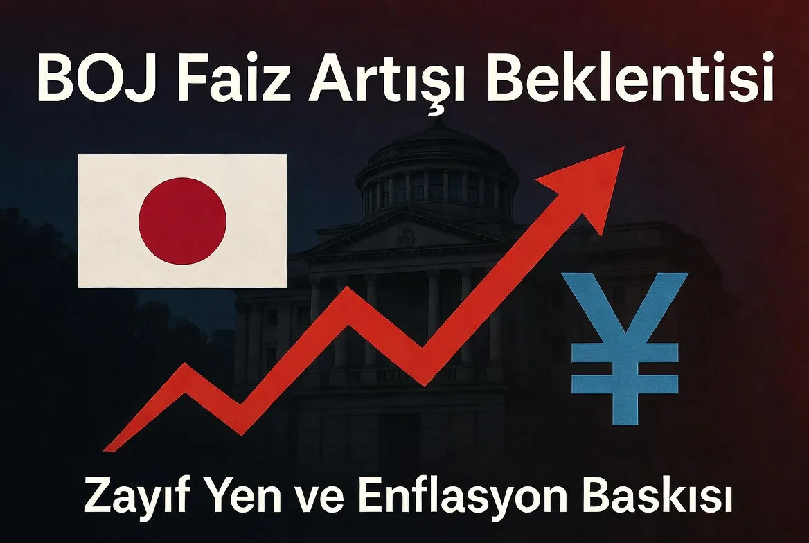 BOJ faiz artışı beklentisi ve zayıf Japon Yeni grafiği