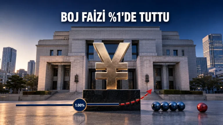 BOJ Faizi Yüzde 1’de Sabit Tuttu