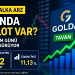 GOLDA halka arz hissesi ikinci işlem gününde tavan fiyatta işlem görürken, tavanda bekleyen lot sayısı 52,2 milyon seviyesinde izleniyor.