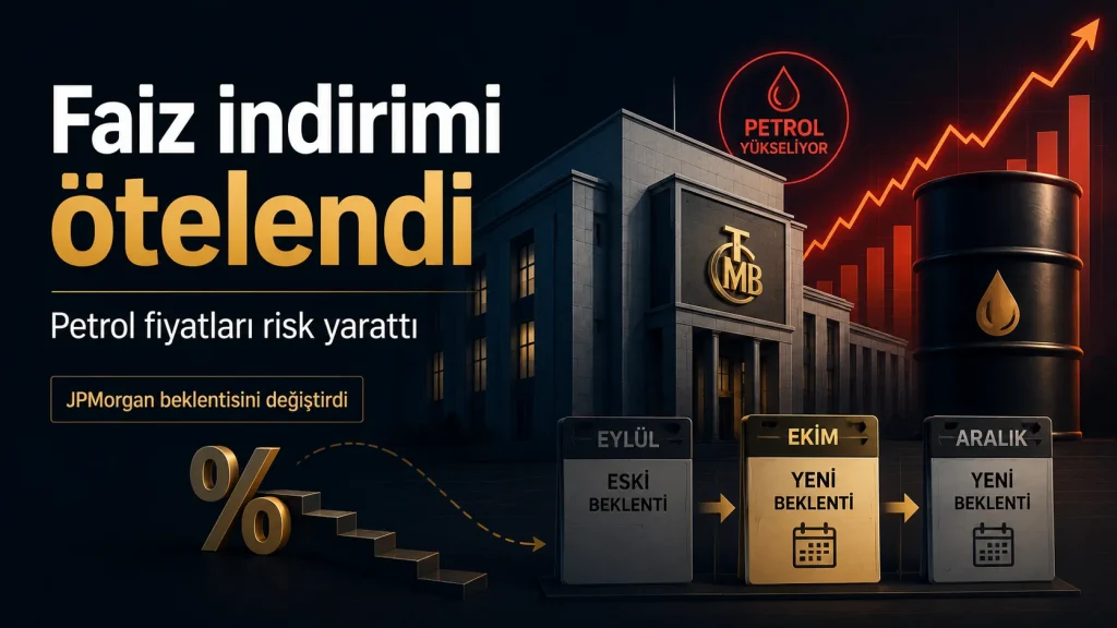 Petrol fiyatları yükselirken TCMB faiz indirimi beklentisi ötelendi