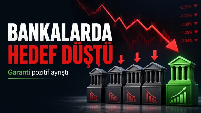 JPMorgan 4 Türk Bankasında Hedef Fiyat Düşürdü: Garanti BBVA Pozitif Ayrıştı