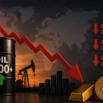 Petrol fiyatlarının 100 doları aşmasının ardından küresel borsalar, altın ve Bitcoin'de düşüş yaşandı.
