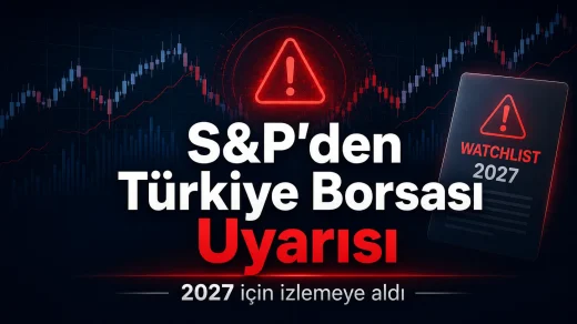 S&P Dow Jones Indices, Türkiye’yi 2027 ülke sınıflandırması incelemesi kapsamında izlemeye aldı.