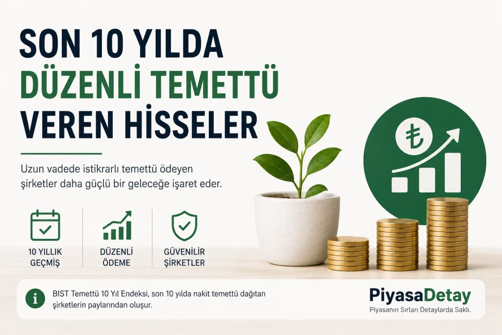 Son 10 Yılda Düzenli Temettü Veren Hisseler