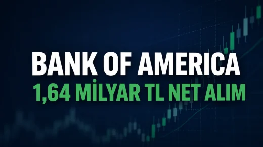 Bank of America 21 Ağustos Cuma Günü Aldığı Hisseler