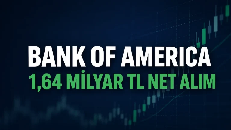 Bank of America 21 Ağustos Cuma Günü Aldığı Hisseler