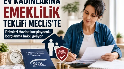 TBMM’deki teklif, ücretsiz ev içi emek verenler ile bakım sağlayan kişilerin sosyal güvenlik kapsamına alınmasını öng…