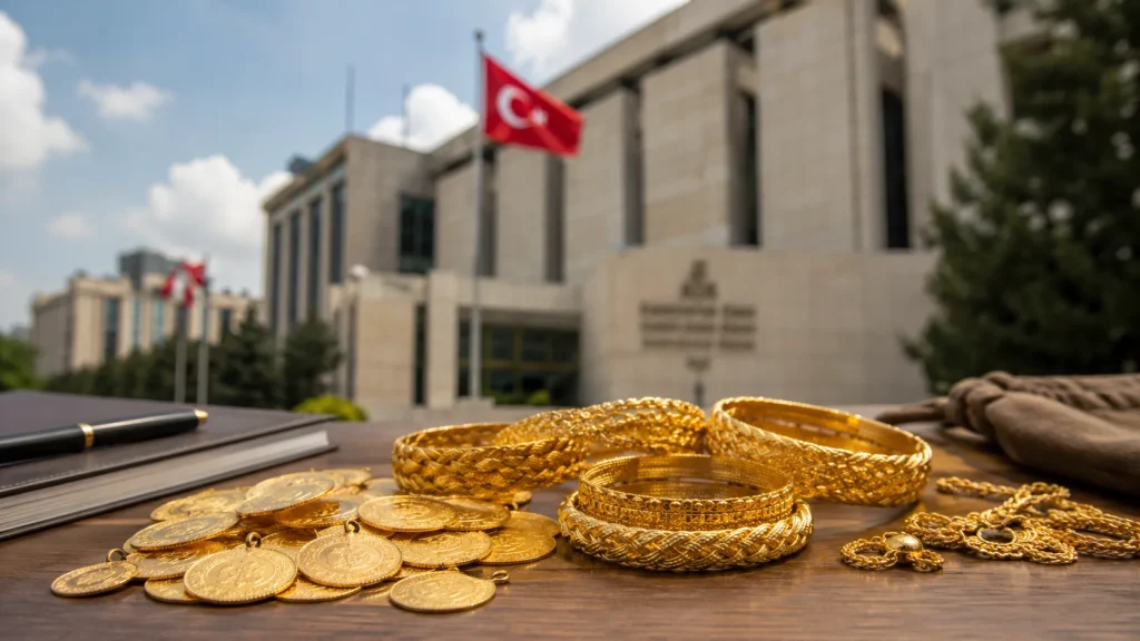 TCMB fiziki altın düzenlemesini kaldırdı